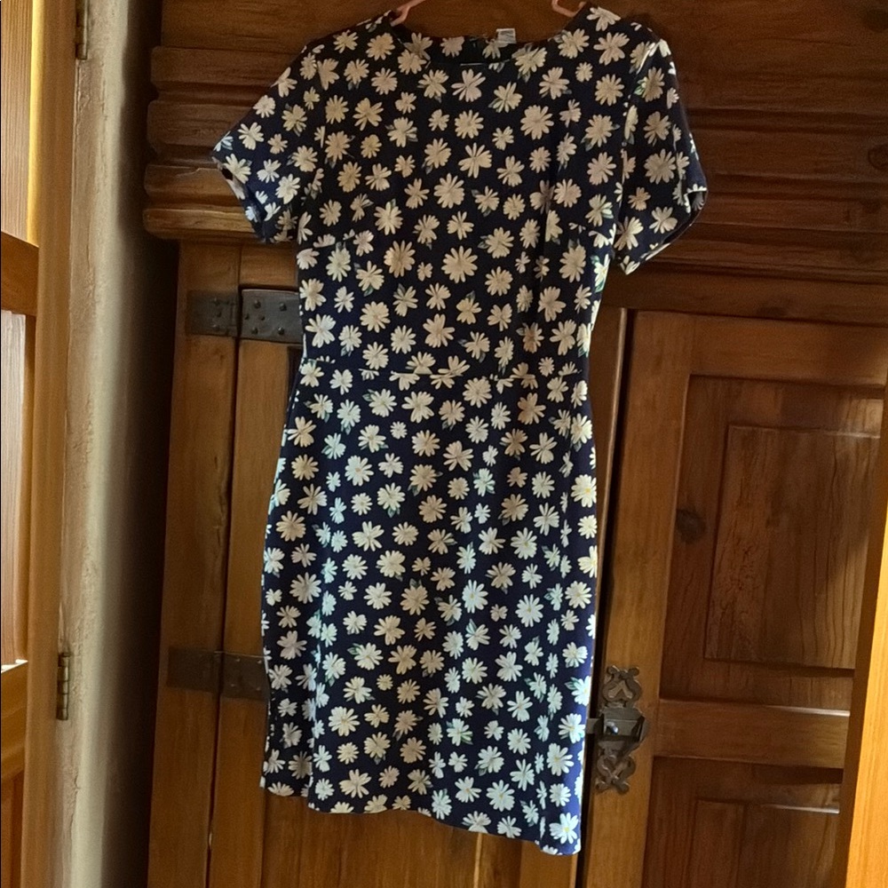 Floral Navy Dress